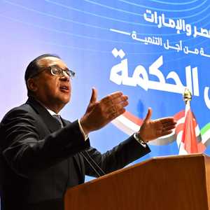 رئيس مجلس الوزراء المصري مصطفى مدبولي