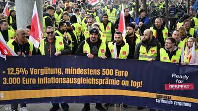الإضرابات تستمر في ألمانيا