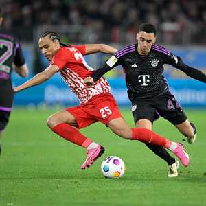 جانب من لقاء بايرن وفرايبورغ