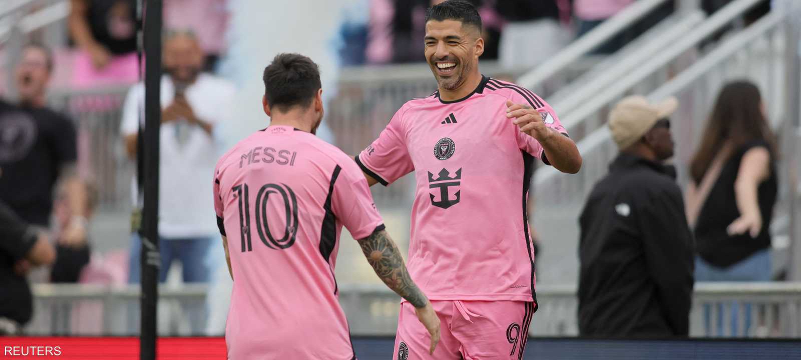 ميسي وسواريز قدما عرضا مميزا