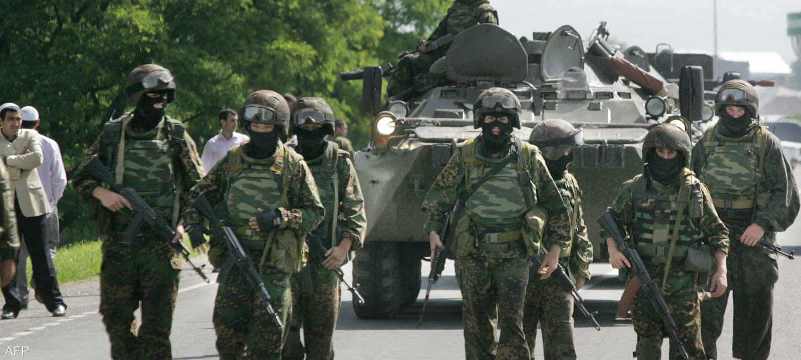 القوات الروسية خاضت قتالا طويلا مع مسلحين في إنغوشيا