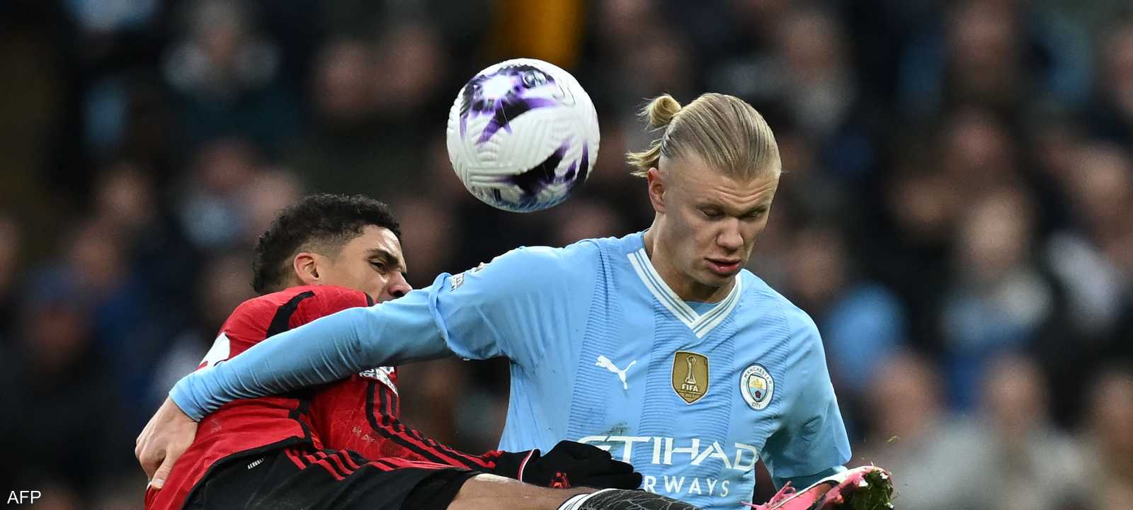 هدف سيتي الثالث حمل توقيع هالاند