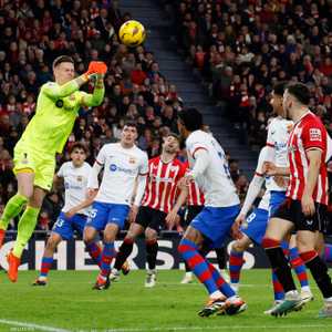 من المباراة بين الفريقين