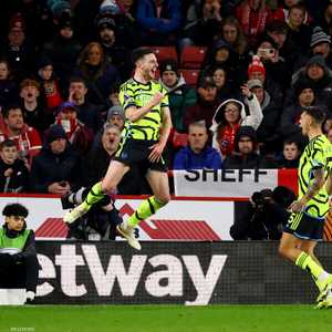 ديكلان رايس سجل هدفا لأرسنال