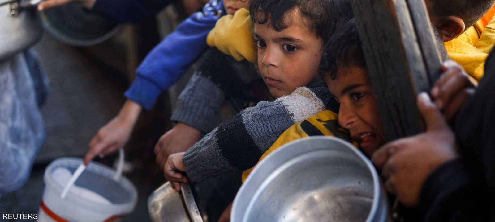 الجوع يداهم قسما كبيرا من سكان غزة