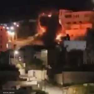 فيديو متداول لتدمير آلية إسرائيلية في جنين