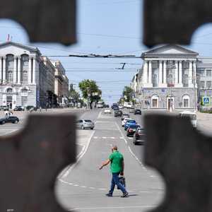 مدينة كورسك قرب الحدود الأوكرانية