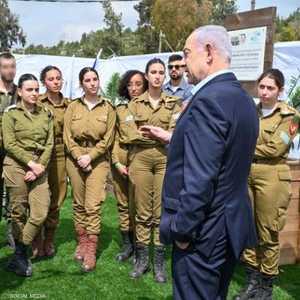 نتنياهو يلتقي مجموعة من الجنود