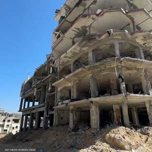 رصد للدمار الذي طال الأحياء السكنية في خان يونس