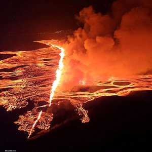 البركان ثار 4 مرات خلال الأشهر الأخيرة