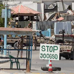 انتشار قوات الأمن الصومالية في محيط موقع الحادث
