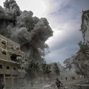 تسبب القصف الإسرائيلي على غزة بدمار كبير