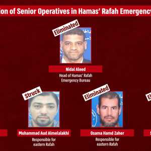 صورة قادة حماس الذين تمت تصفيتهم