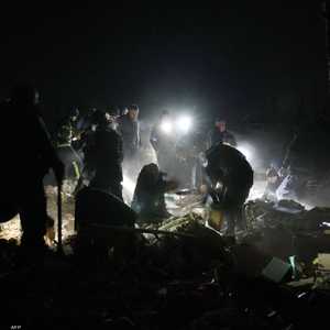 أرشيفية لهجوم روسي على إحدى المدن الأوكرانية