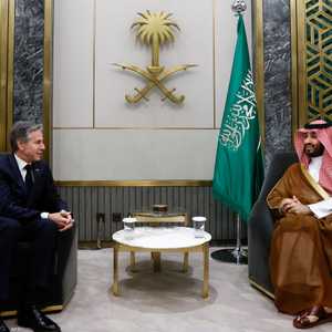 بلينكن وصل السعودية أمس ويتوجه للقاهرة اليوم الخميس