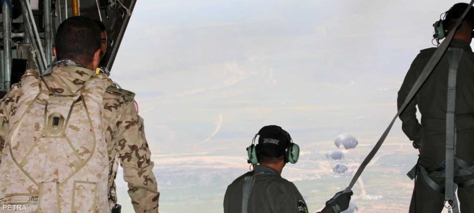 الجيش الأردني مستمر في إرسال المساعدات الإنسانية والطبية