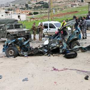 الغارة الإسرائيلية التي استهدفت بلدة الصويري الحدودية