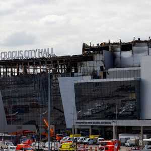 المبنى الذي شهد الهجوم الإرهابي في موسكو