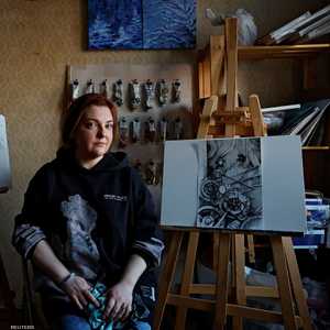 الفنانة الروسية أليونا كازينسكايا