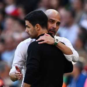 غوارديولا وأرتيتا.. مواجهة تتجدد الأحد