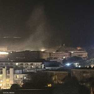 الموقع الذي تعرض للضربة في إيلات