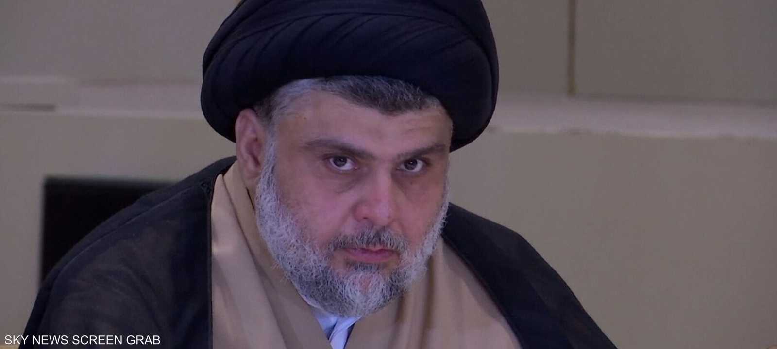 زعيم التيار الصدري في العراق مقتدى الصدر