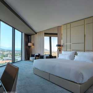 غرفة من الفندق الذي كان يقيم فيه رونالدو