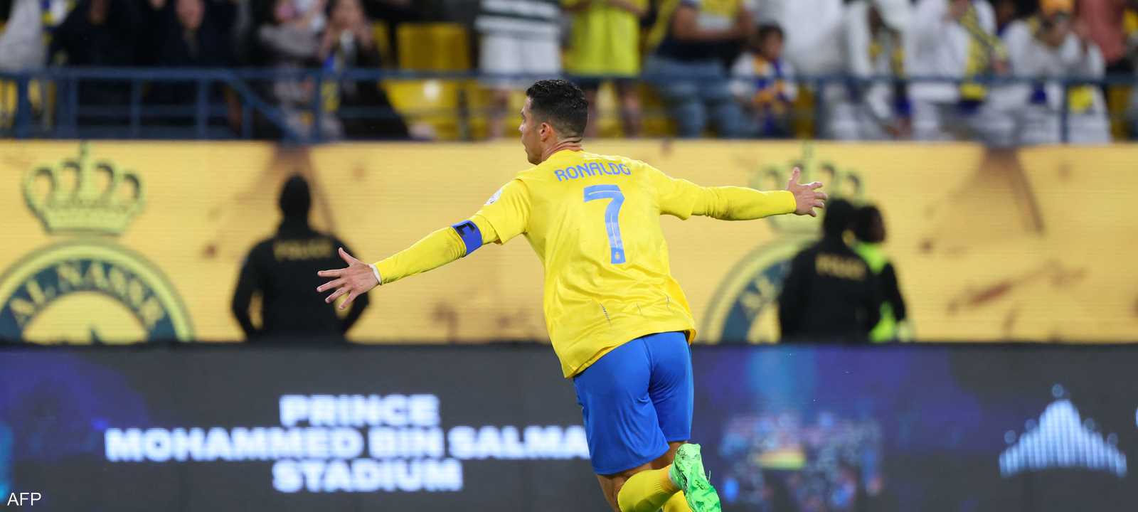 رونالدو أحرز هاتريك جديد مع فريقه النصر