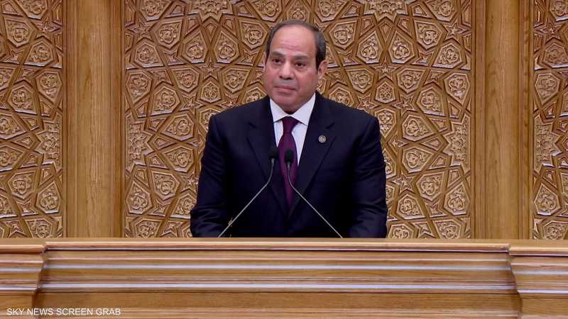 الرئيس المصري يؤدي اليمين الدستورية لولاية ثالثة