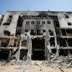 مجمع الشفاء الطبي في غزة