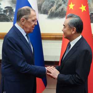 أرشيفية للقاء سابق بين وزيري خارجية روسيا والصين