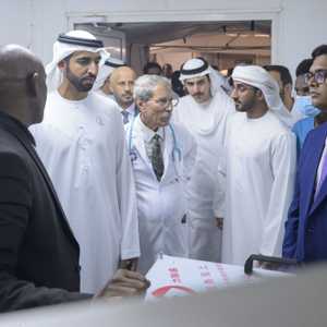 الشيخ شخبوط بن نهيان افتتح مستشفى الإمارات الميداني في تشاد