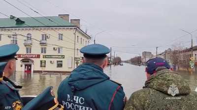 مدينة روسية تدعو لإجلاء جماعي بسبب ارتفاع منسوب مياه الفيضان