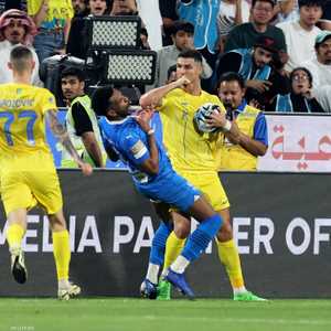 حصل رونالدو على البطاقة الحمراء