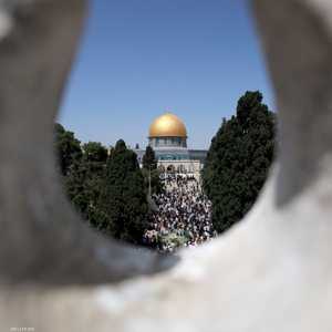 صلاة العيد في المسجد الأقصى