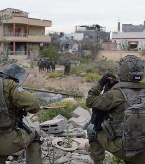 عناصر من الجيش الإسرائيلي في غزة - أرشيفية