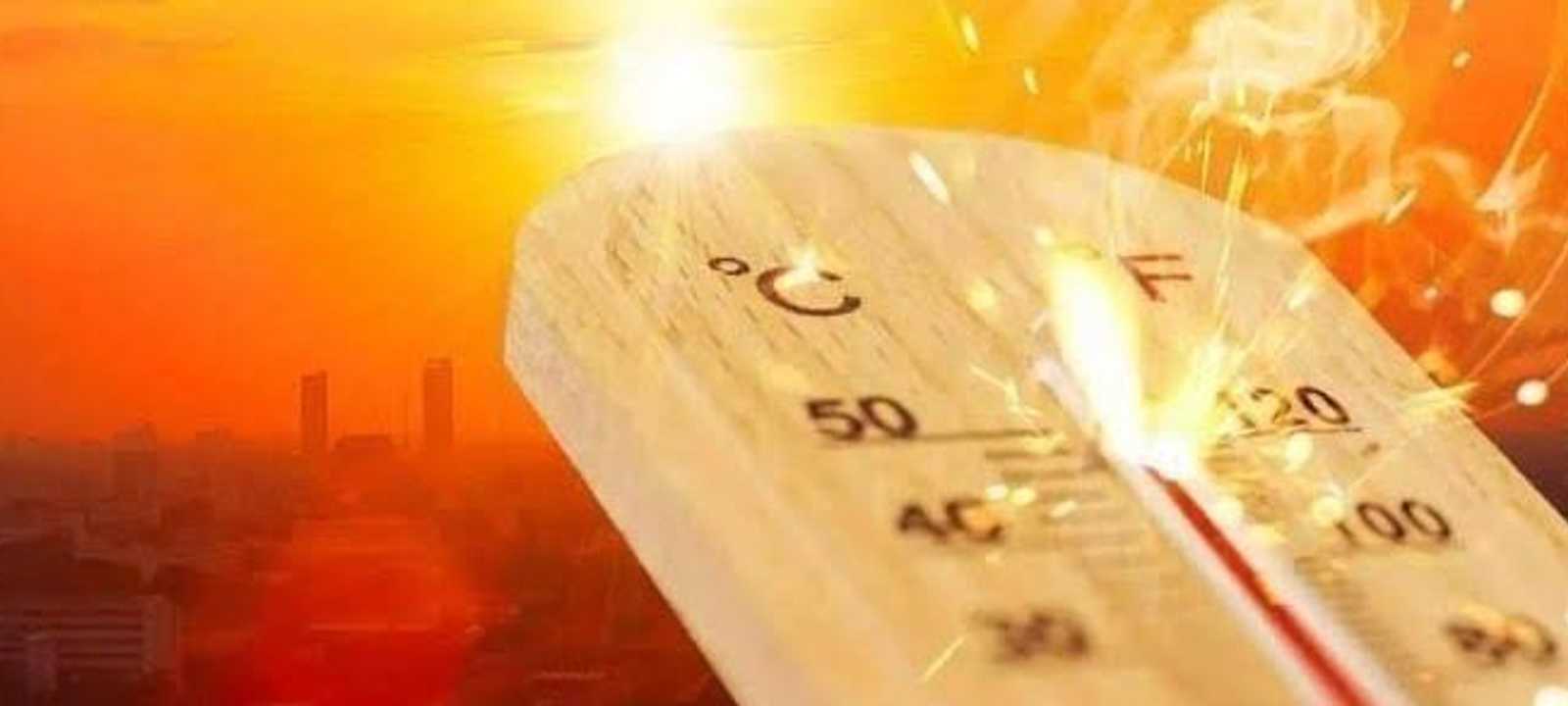 ارتفاع الكبير في درجات الحرارة في مصر