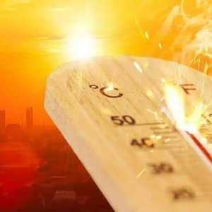 ارتفاع الكبير في درجات الحرارة في مصر