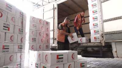 دخول أول دفعة من المساعدات الإنسانية الإماراتية إلى خان يونس