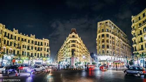 ميدان طلعت حرب في القاهرة