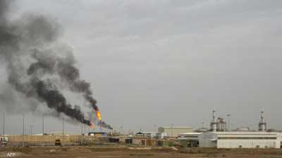أحد حقول الغاز في العراق (أرشيفية)