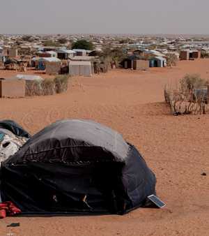 مخيم في جنوب شرق موريتانيا