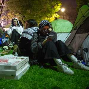 الطلاب اتجهوا لإقامة معسكرات احتجاجية بحرم الجامعات الأميركي