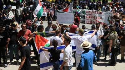 استمرار الاحتجاجات المؤيدة للفلسطينيين في الجامعات الأميركية