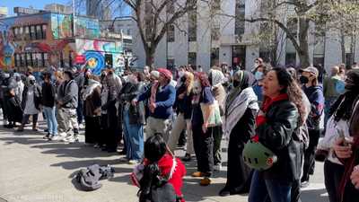 تظاهرات في جامعات أميركية على وقع الحرب في غزة