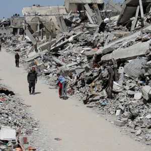 دمار هائل في قطاع غزة