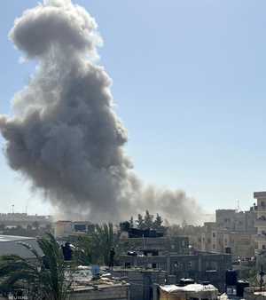 تواصل إسرائيل قصفها على مناطق في رفح
