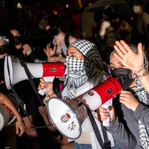 احتجاجات الجامعات الأميركية تلفت أنظار العالم