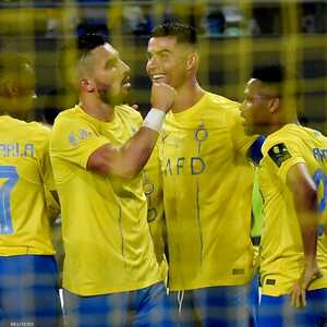 رونالدو سجل هدفين خلال المباراة