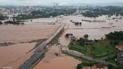 أمطار غزيرة هطلت في ولاية ريو غراندي دو سول